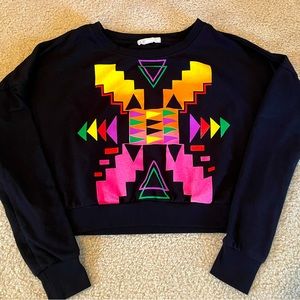 Forever 21 XXI cropped sweatshirt small